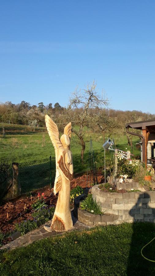 Gästezimmer in traumhafter Lage neben der Kurstadt Oberthulba Exterior foto