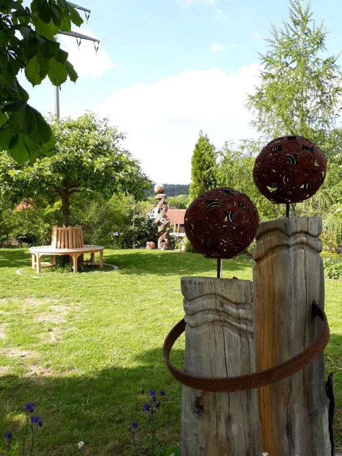 Gästezimmer in traumhafter Lage neben der Kurstadt Oberthulba Exterior foto